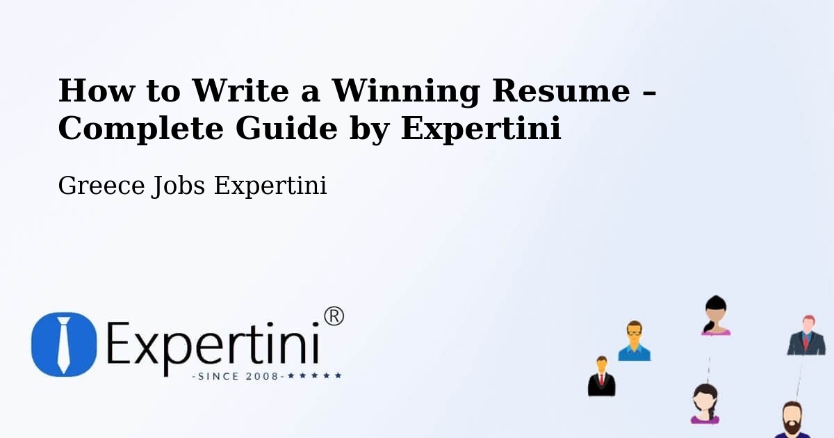 Resume Writing Guide for Job Seekers – Paramythiá - Paramythiá, Greece Jobs Expertini