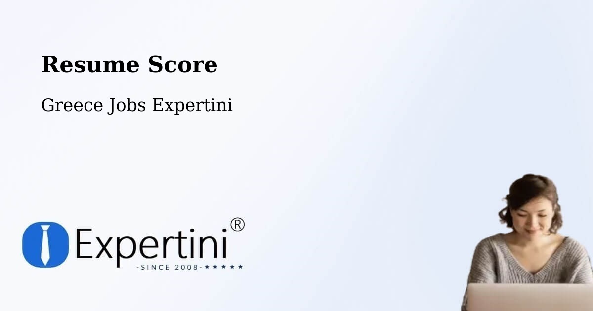 Resume Score & Job Description Match Tool – Paramythiá - Greece Jobs Expertini